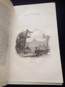 Voyages en Suisse - Description des curiosités naturelles  - Détails sur les moeurs et coutumes , sur la division politique de chaque canton 