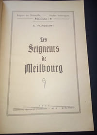 Les seigneurs de Meilbourg