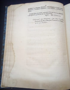 Transaction Lettres Patentes , Arrests et autres pièces concernant la succession de la feue Reyne Marie de Médicis , cédée par le Roy à Monseigneur le Duc d'Orléans , son oncle .