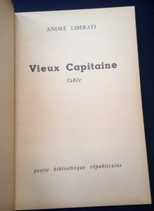 Vieux Capitaine - fable