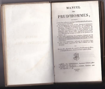 Manuel Des Prud'hommes contenant : 1) les lois et décrets des Conseils des Prud'hommes 2) la corrélation des articles de lois (...) 3) une table alphabétique des professions désignées par les décrets (...) 4) une table alphabétique indiquant les dispositions législatives rapportées (...) 