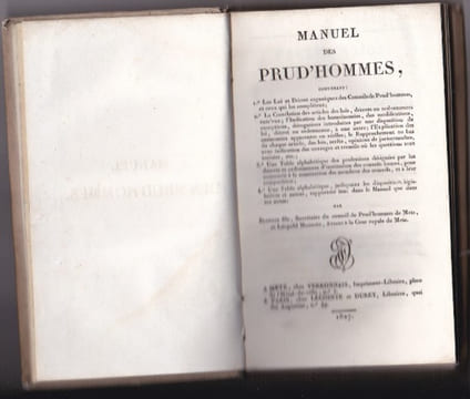 Manuel Des Prud'hommes contenant : 1) les lois et décrets des Conseils des Prud'hommes 2) la corrélation des articles de lois (...) 3) une table ...