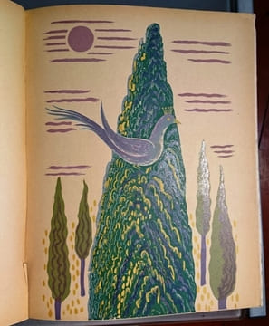 L'oiseau bleu. Gravures sur bois en couleurs de Théo Schmied. SCHMIED (Théo & Florence) / D'AULNOY Madame