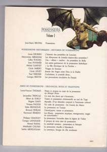Galaxie Anthropologique - Possessions - Histoires , croyances et traditions N. 2/3
