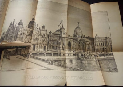A travers l'exposition de 1900 - 4 Livraisons en un volume 