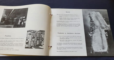 Brochure sur le Porte Avions Foch. undefined