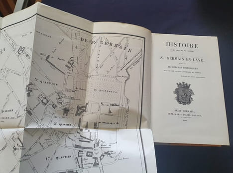 Histoire de la ville et du chateau de Saint Germain en Laye suivie de recherches historiques sur les dix autres communes du canton. Abel Goujon