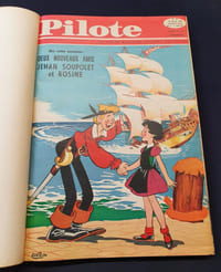 Reliure Pilote Album N. 2 - du Numéro 14 au numéro 26 - Janvier/ Avril 1960