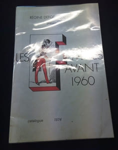 Les femmes avant 1960 - Catalogue de Régine Deforges 1974