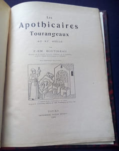 Les apothicaires Tourangeaux au 15e siècle