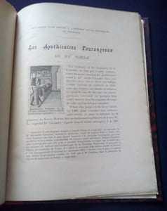 Les apothicaires Tourangeaux au 15e siècle