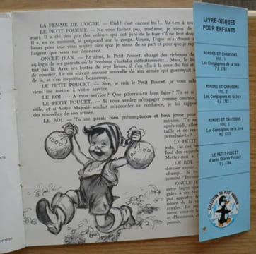 Le Petit Poucet d'après le conte de Charles Perrault - Livre disque . BOURET M. et Germaine