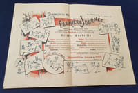 Programme Fêtes de Charité Niortaises Mai 1896