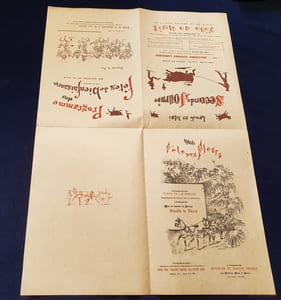 Programme Fêtes de Charité Niortaises Mai 1896