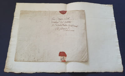 Courriers de Loysel du Comité des Assignats au citoyen Reth de l'administration des Assignats - 1792