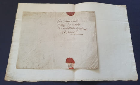 Courriers de Loysel du Comité des Assignats au citoyen Reth de l'administration des Assignats - 1792. undefined