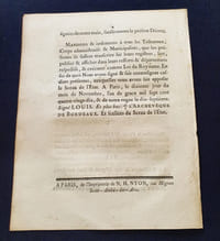 Loi concernant la fabrication des Assignats du 10 Novembre 1790