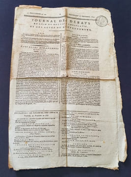 Journal des débats et loix du pouvoir législatif et des actes du gouvernement - Vendredi 14 Septembre 1804 . undefined