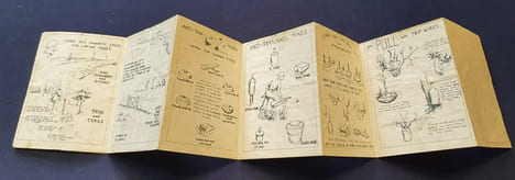 Tips about enemy mines -( Conseils a propos des mines ennemies ) - livret américain 1945. undefined