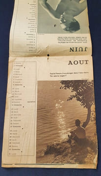 Calendrier de la jeunesse Française 1942. undefined