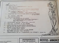 Phantasme N. 1 - 1971 - Rock'n'roll / Cinéma bis / Underground
