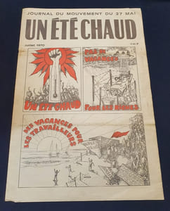 Journal du Mouvement du 27 Mai - Numéro spécial de l'Idiot International - Supplément au N. 7 