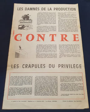 Journal du Mouvement du 27 Mai - Numéro spécial de l'Idiot International - Supplément au N. 7 . undefined