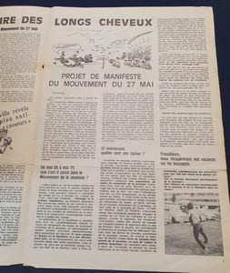 Journal du Mouvement du 27 Mai - Numéro spécial de l'Idiot International - Supplément au N. 7 