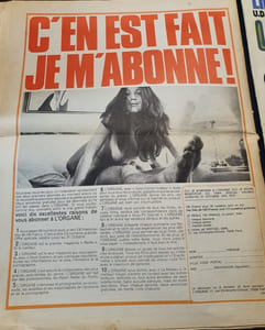 L'Organe - Le premier journal Raide et le meilleur - Numéros 1 & 2 - Septembre et Octobre 1975