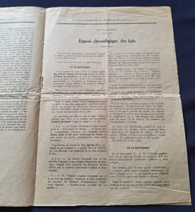 Bulletin d'Informations des Troupes du Groupe de L'A.O.F. - L'Agression de Dakar 1940