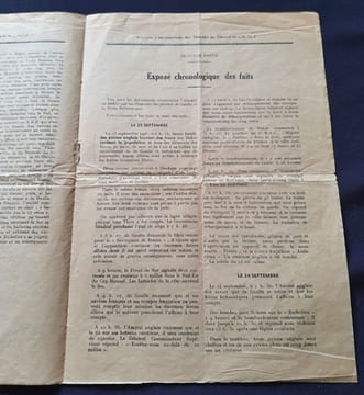 Bulletin d'Informations des Troupes du Groupe de L'A.O.F. - L'Agression de Dakar 1940. undefined