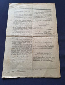 Bulletin d'Informations des Troupes du Groupe de L'A.O.F. - L'Agression de Dakar 1940