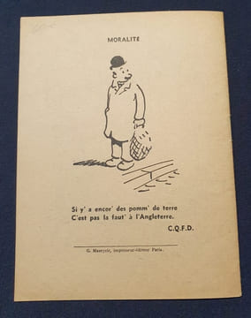 Du Ravitaillement - Livret Propaganda Abteilung - Régime de Vichy . undefined