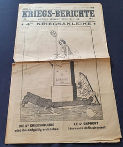 Kriegs-Berichte - Journal Alsacien hebdomadaire - N. 192 du 27 Octobre 1918