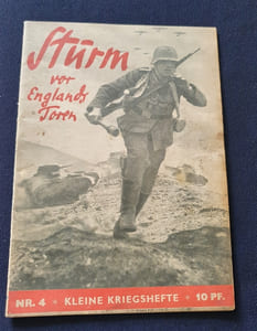 Sturm vor Englands Toren - Propagande Allemande 1940