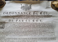 Ordonnance du Roy qui renouvelle sous plus grandes peines les défences du port d'Armes - Stanislas Duc  de Lorraine Juin 1744