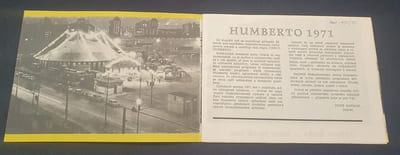 Fascicule sur le cirque Humberto - Cirque de l'état tchécoslovaque - 1971