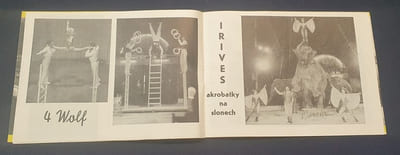 Fascicule sur le cirque Humberto - Cirque de l'état tchécoslovaque - 1971