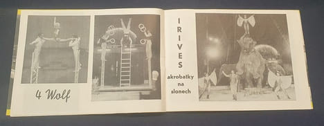 Fascicule sur le cirque Humberto - Cirque de l'état tchécoslovaque - 1971. undefined