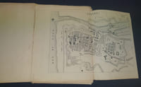 Plans of towns - Bradshaw's Continental Railway Guide - Ostende / Paris / Gand / Bruxelles / Anvers / La Haye / Mayence / Fancfort / Munich / Berlin