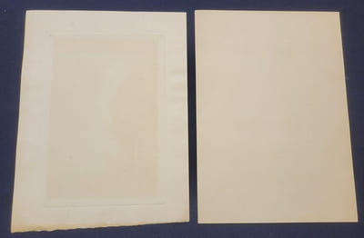 Souscription au Devoir Social pour la reconstitution des foyers détruits par la guerre - 2 cartons  Souvenir de reconnaissance 