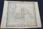 Atlas Brion de La Tour / Desnos - Carte de L'état de Venise et le Duché de Mantoue avec leurs provinces ecclésiastiques 1772. Brion de la Tour  Desnos