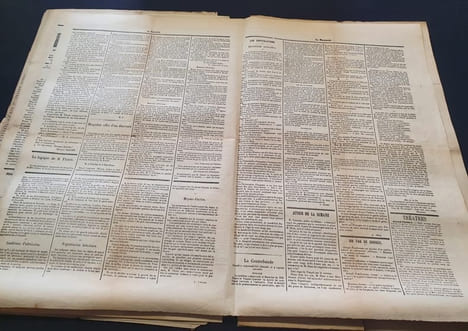 La mascarade - Journal politique - Lyon - 13 numéros 1870 / 1872. undefined