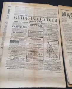 La mascarade - Journal politique - Lyon - 13 numéros 1870 / 1872