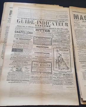 La mascarade - Journal politique - Lyon - 13 numéros 1870 / 1872. undefined