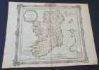 Atlas Brion de La Tour / Desnos - L'Irlande divisée par provinces civiles et ecclésiastiques - 1772. Brion de la Tour  Desnos