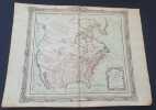 Atlas Brion de La Tour / Desnos - Nouveau Mexique Louisiane Canada et Nouvelle Angleterre  -1772. Brion de la Tour  Desnos