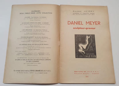 Daniel Meyer sculpteur-graveur