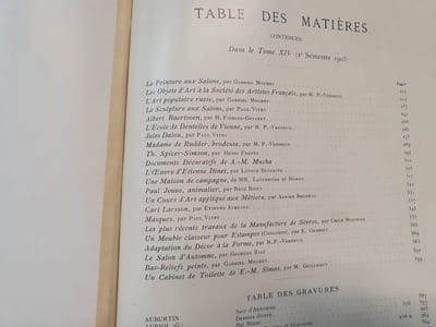 Art et décoration - Revue mensuelle d'art moderne - 1er semestre 1903