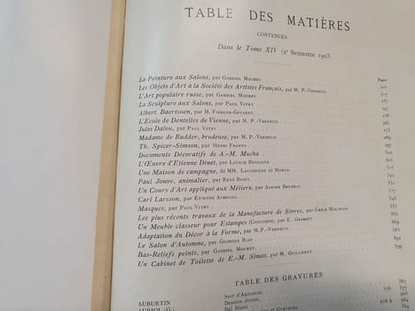 Art et décoration - Revue mensuelle d'art moderne - 1er  semestre 1903. Collectif